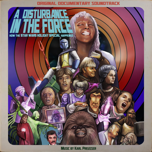 'A Disturbance In the Force' Soundtrack Vinyl LP Record (Autographed by composer)